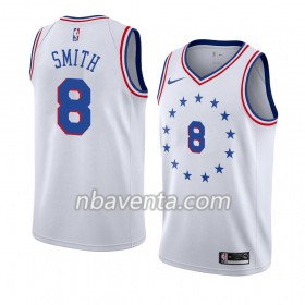 Camiseta Hombre Philadelphia 76ers Zhaire Smith 8 2018-19 Nike Blanco Swingman